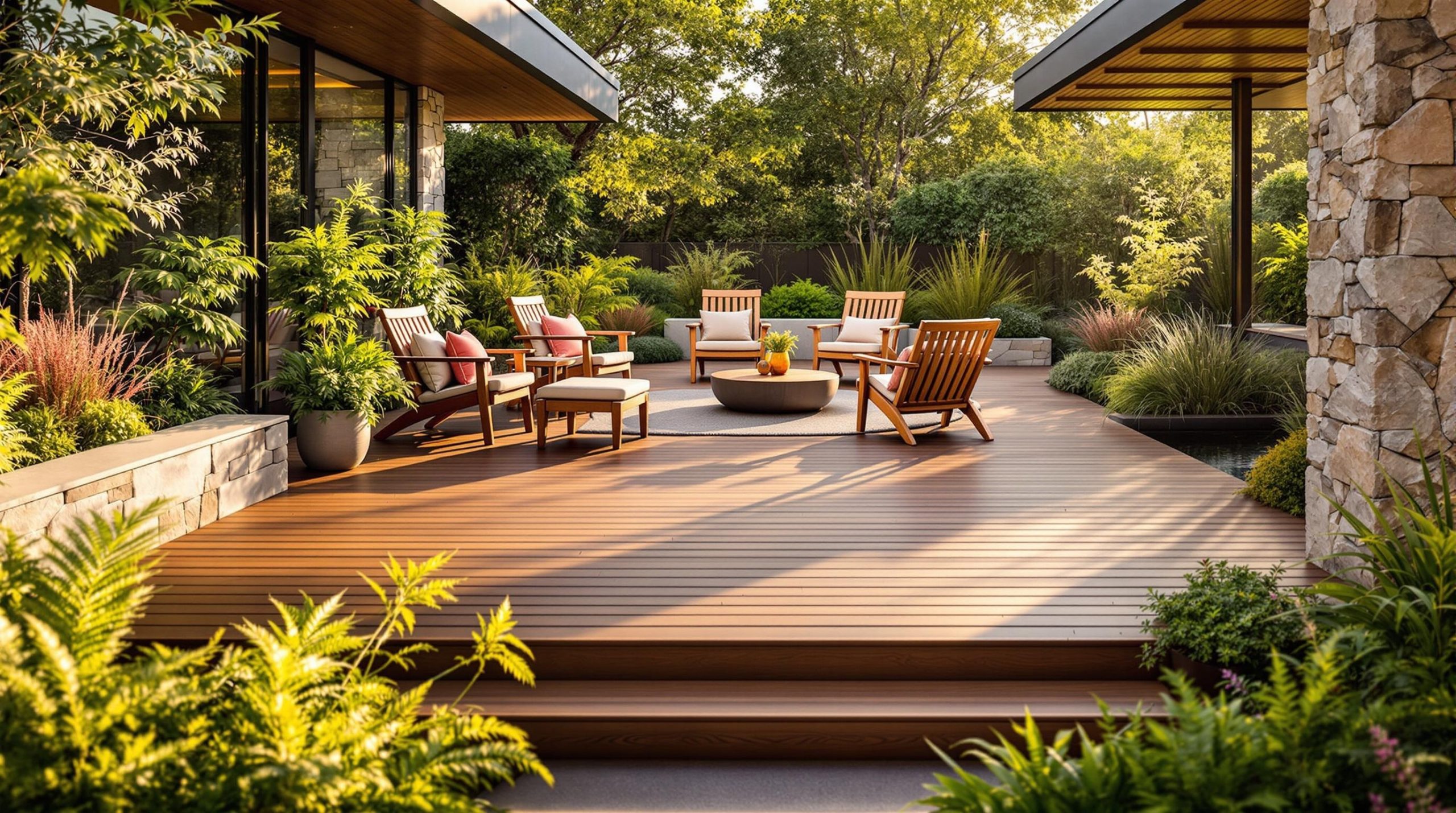 Terrasse en bois et pierre : Guide complet - Construisez votre propre style de vie : Astuces pour créer une routine qui vous ressemble
